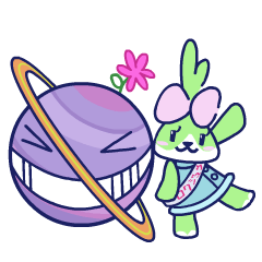 CBC TELEVISION Nina&Rokumaru Sticker