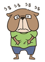 Bulldog father sticker #10803878