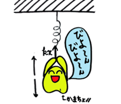 Cheerful Friends of Physics sticker #10804115