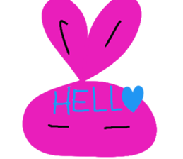 p-bunny sticker #10804496