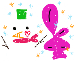 p-bunny sticker #10804503