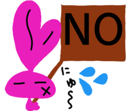 p-bunny sticker #10804507