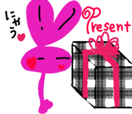 p-bunny sticker #10804512