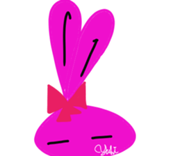 p-bunny sticker #10804514