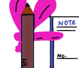 p-bunny sticker #10804525