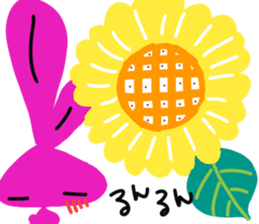 p-bunny sticker #10804533