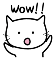 Daily life of a cat sticker. sticker #10804790