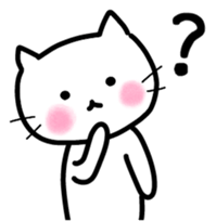 Daily life of a cat sticker. sticker #10804791