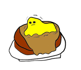 Mondor of trembling cheese sticker #10804902