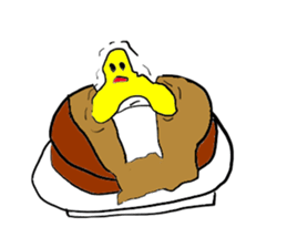 Mondor of trembling cheese sticker #10804903