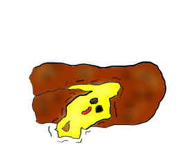 Mondor of trembling cheese sticker #10804913