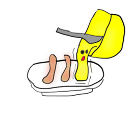 Mondor of trembling cheese sticker #10804922