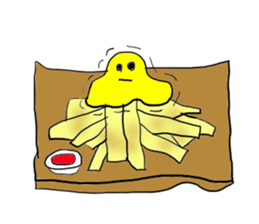 Mondor of trembling cheese sticker #10804927