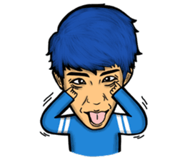 Ijun the funny boy sticker #10805079