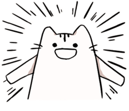 Cat of motivation 0% sticker #10805249