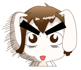 Sugar kun : naughty bunny sticker #10805277