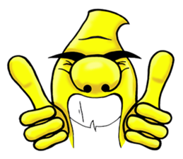 The BANANA sticker #10805322