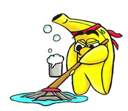 The BANANA sticker #10805323