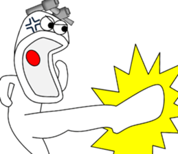 Japanese style restroom 6 sticker #10805769