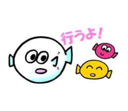 It began fish life sticker #10806263
