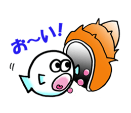 It began fish life sticker #10806275