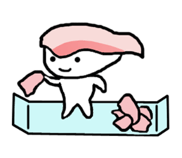 Sushi kid chan part2 sticker #10806697