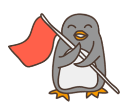 Praise Penguin sticker #10806946