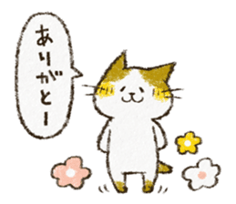 Cute cat 'Cyanpachi'. -Extra edition 3- sticker #10807384