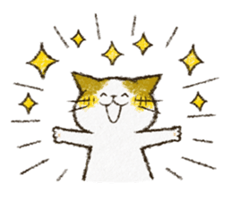 Cute cat 'Cyanpachi'. -Extra edition 3- sticker #10807392
