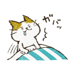 Cute cat 'Cyanpachi'. -Extra edition 3- sticker #10807402