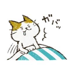 Cute cat 'Cyanpachi'. -Extra edition 3- sticker #10807402