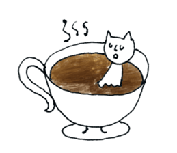 Four Leaf Clover cat sticker #10807693