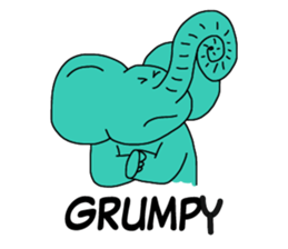 Malimali - Sweet & Grumpy sticker #10807835