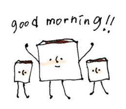 Soy food sticker #10808016