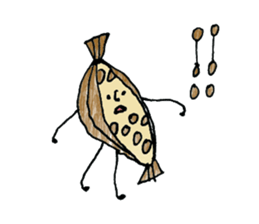 Soy food sticker #10808022