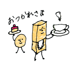 Soy food sticker #10808030