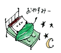 Soy food sticker #10808034