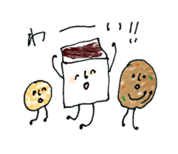 Soy food sticker #10808037