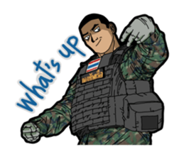 Thai Marine 2 sticker #10808141