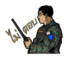 Thai Marine 2 sticker #10808147