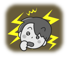 Friendly dad sticker #10808287