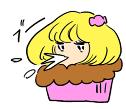 CANDY CUP CAKE's 2 sticker #10808367