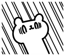 Small polite bear sticker #10808412