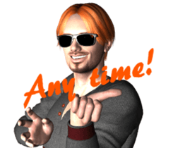 Love to Chat (Male version) sticker #10808418