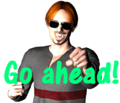 Love to Chat (Male version) sticker #10808428