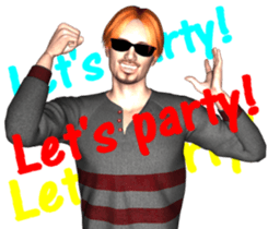 Love to Chat (Male version) sticker #10808438