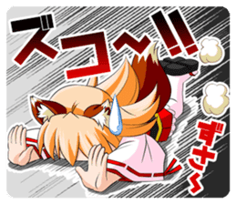 A Fox Shrine Maiden of Kagura 3 sticker #10808648