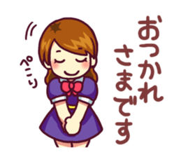 Kairosoft's illustration sticker2 sticker #10808707