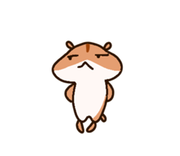 Hamham Hamster! sticker #10809267
