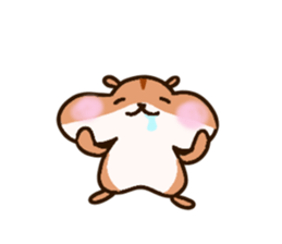 Hamham Hamster! sticker #10809270